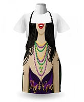 Ambesonne Mardi Gras Apron