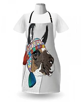 Ambesonne Llama Apron