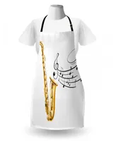 Ambesonne Music Apron