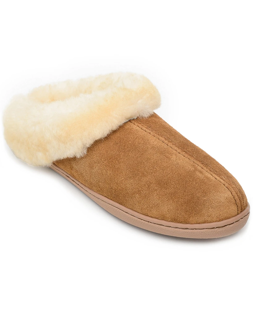 Minnetonka Women's Sheepskin Mule Slippers