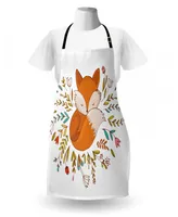 Ambesonne Cartoon Apron