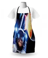 Ambesonne Space Cat Apron