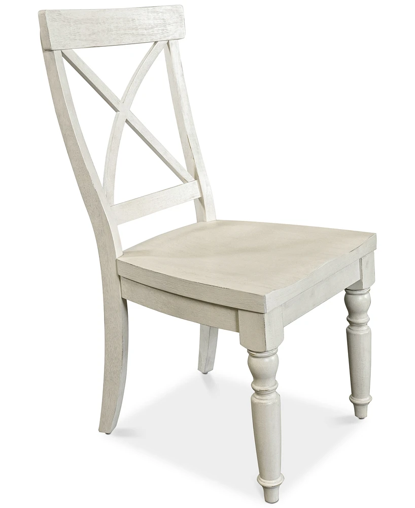 Closeout! Aberdeen X-Back Side Chair