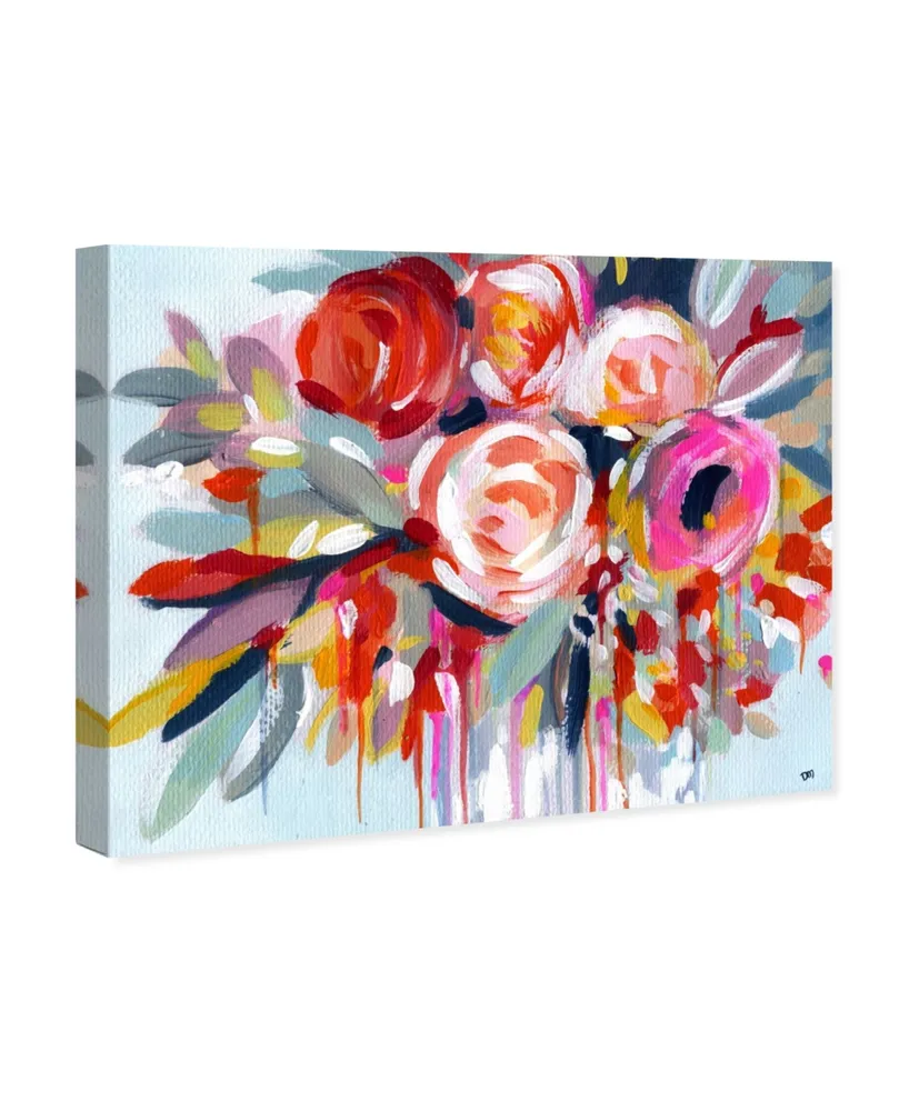 Oliver Gal Fleur Canvas Art