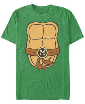 Nickelodeon Teenage Mutant Ninja Turtles Michael Angelo Chest Costume Short Sleeve T-Shirt