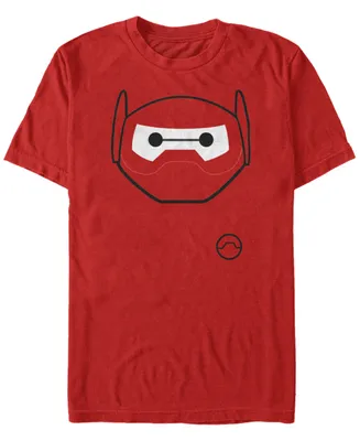Disney Men's Big Hero 6 Baymax Mask Face Costume Short Sleeve T-Shirt