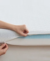 Sleep Philosophy 4" 3M-Moisture-Management Memory Foam Mattress Topper