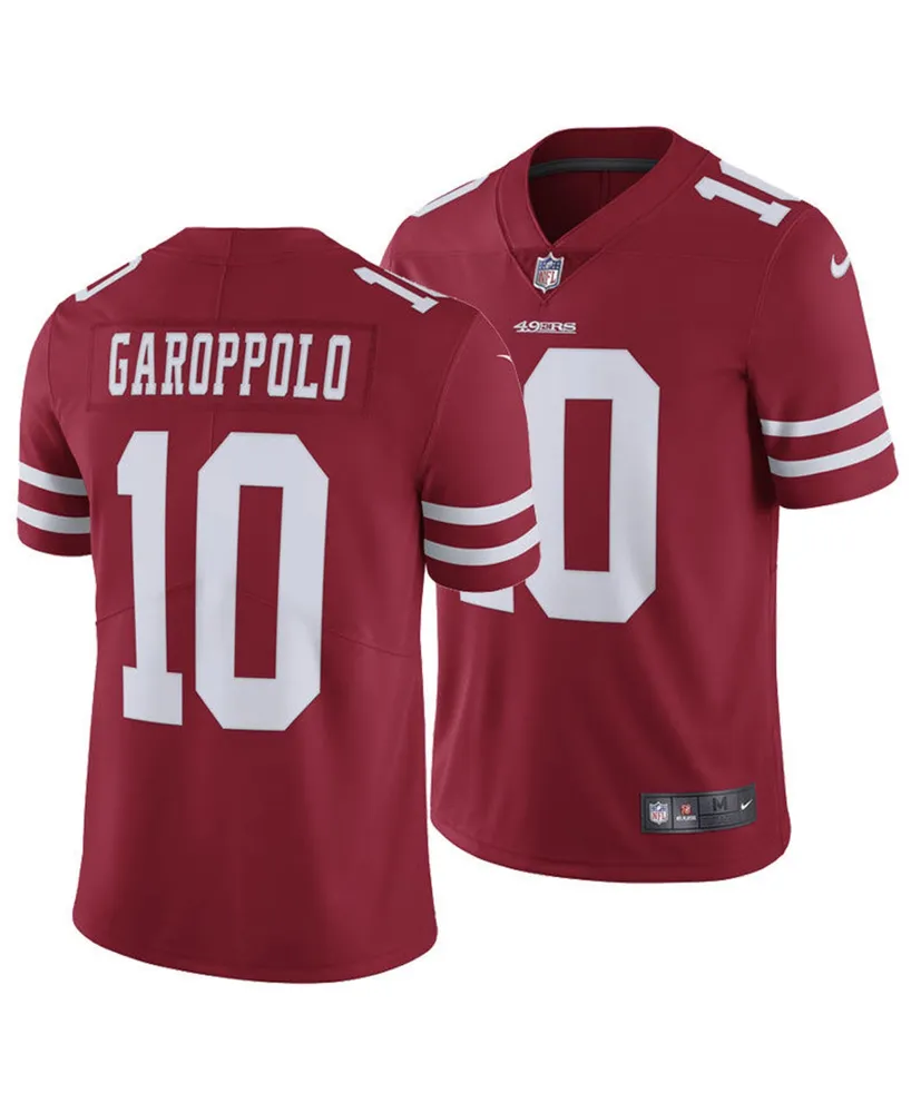 Men's Nike Jimmy Garoppolo White San Francisco 49ers 75th Anniversary 2nd Alternate Vapor Limited Jersey