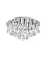 Cwi Lighting Brianna 12 Light Flush Mount