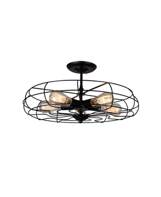 Cwi Lighting Pamela 5 Light Flush Mount