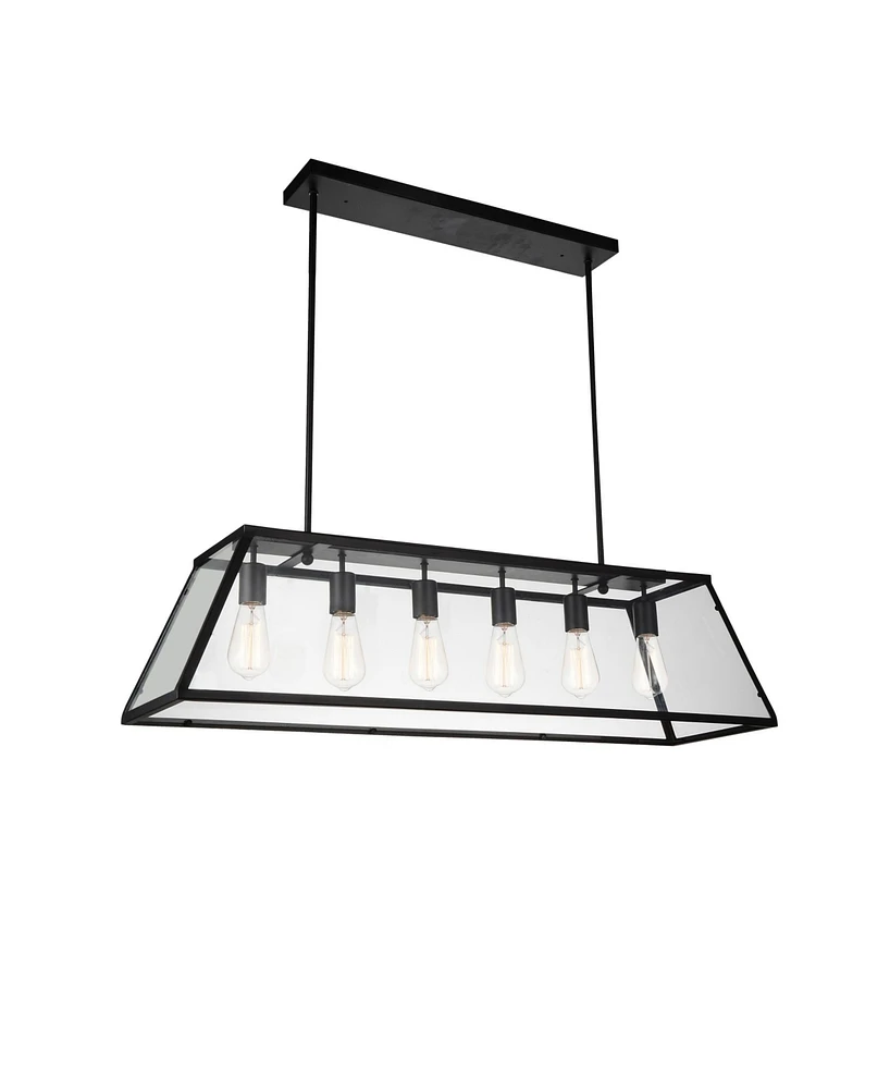 Cwi Lighting Alyson 6 Light Chandelier