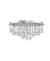 Cwi Lighting Brianna 12 Light Flush Mount