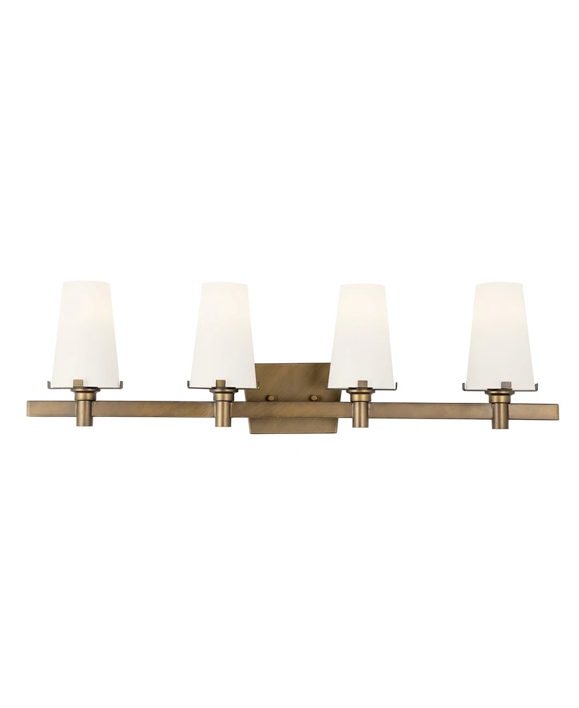 Designers Fountain Hyde Park 4 Light Bath Bar