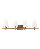 Designers Fountain Hyde Park 4 Light Bath Bar
