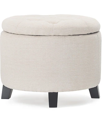 Bennett Round Storage Ottoman