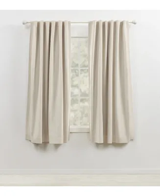 Lauren Ralph Lauren Sallie Blackout Back Tab Rod Pocket Curtain Panel, 54" x 63"