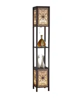 Artiva Usa Infinity 64" Heart Shelf Floor Lamp