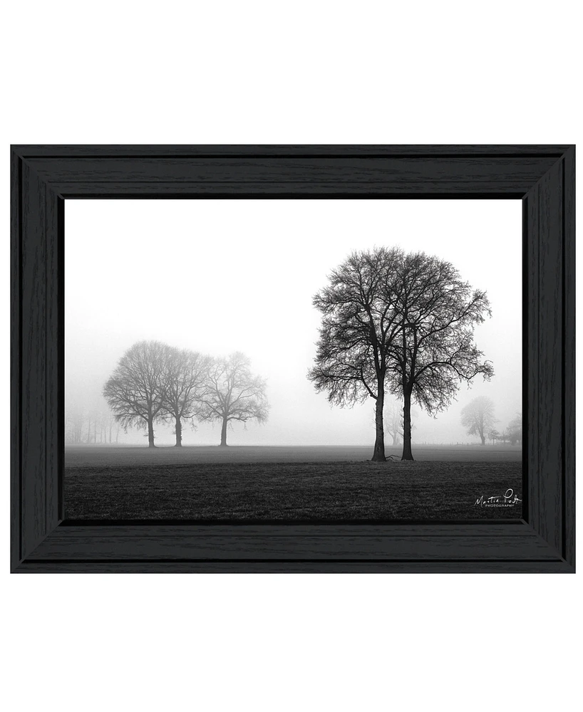 Trendy Decor 4U Together Again by Martin Podt, Ready to hang Framed print, White Frame, 21" x 15"