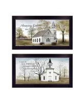 Trendy Decor 4U Amazing Grace Collection By Billy Jacobs, Printed Wall Art, Ready to hang, Black Frame, 20" x 11"