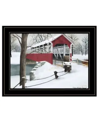 Trendy Decor 4u Crisp Winter Evening By Billy Jacobs Ready To Hang Framed Print Collection