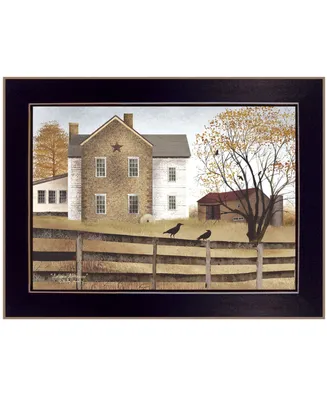 Trendy Decor 4U Autumn Afternoon by Billy Jacobs, Ready to hang Framed Print, Black Frame, 18" x 14"