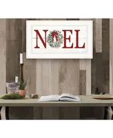 Trendy Decor 4U Christmas Noel by Lori Deiter, Ready to hang Framed Print, Frame