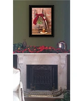 Trendy Decor 4U Let Christmas Live by Billy Jacobs, Ready to hang Framed Print, Black Frame, 15" x 21"