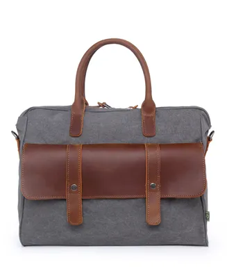 Tsd Brand Canvas Valley Hill Computer Brief Bag