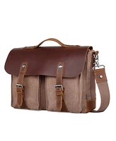 Tsd Brand Hudson Canvas Messenger Bag