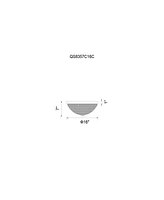 Cwi Lighting Globe 4 Light Flush Mount