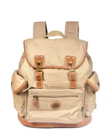 Tsd Brand Dolphin Canvas Backpack