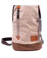 Tsd Brand Urban Light Coated Canvas Sling Bag