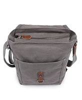 Tsd Brand Forest Canvas Flap Crossbody Bag