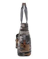 Tsd Brand Camo Canvas Tote Bag