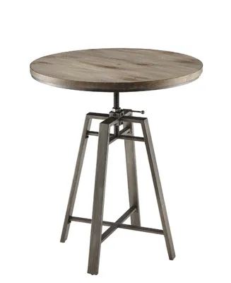 Coaster Home Furnishings Ajo Bar Table with Swivel Adjustable Height Mechanism