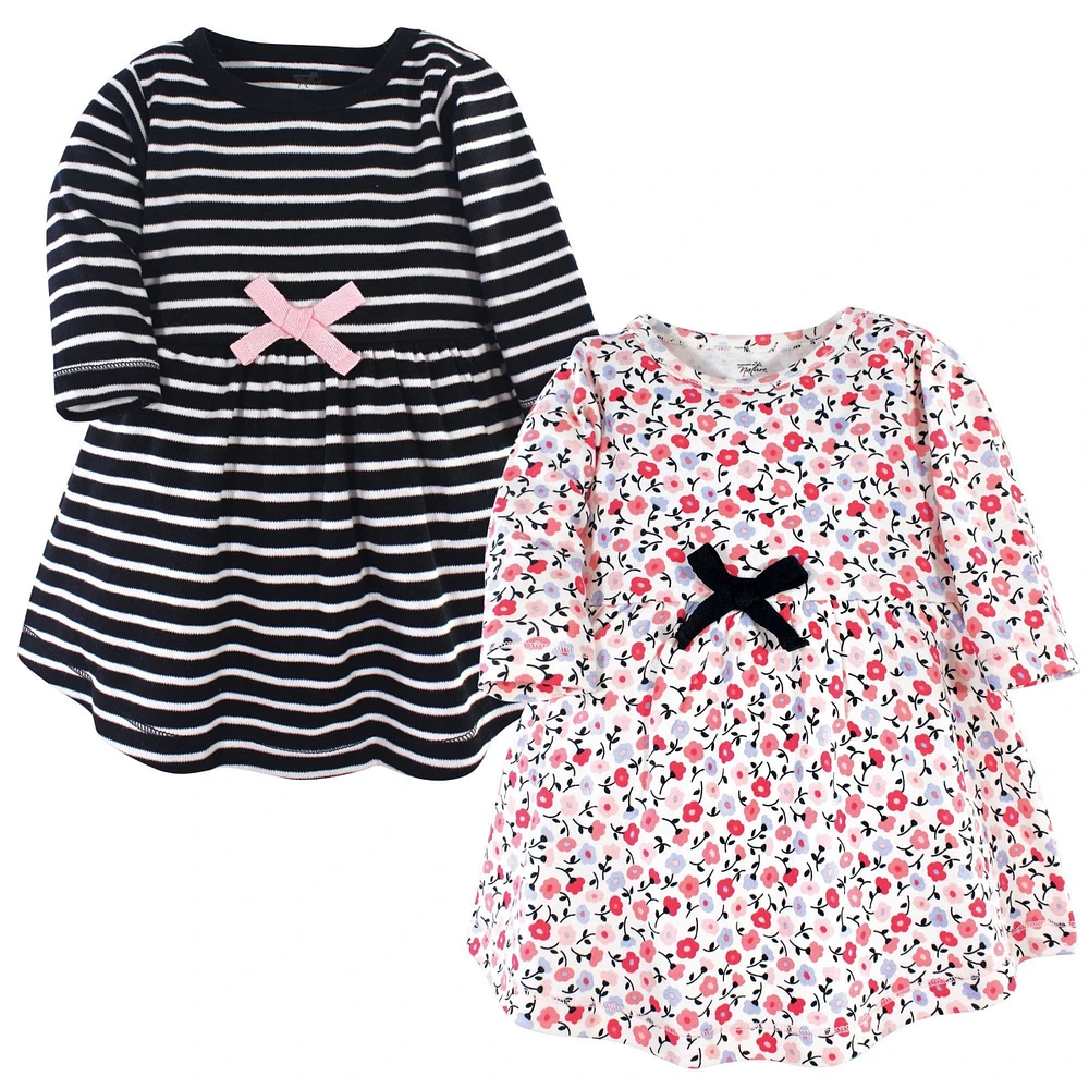 Touched by Nature Toddler Girls Organic Cotton Long-Sleeve