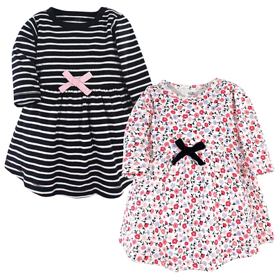 Touched by Nature Toddler Girls Organic Cotton Long-Sleeve