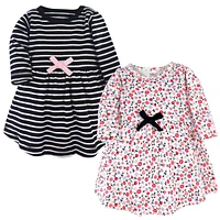 Touched by Nature Toddler Girls Organic Cotton Long-Sleeve