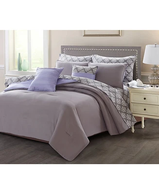 Harper Lane Solid 7 Piece Bed In A Bag Set, Twin
