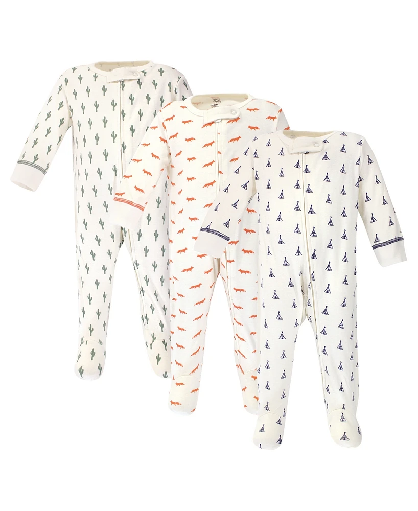 Touched by Nature Baby Boys Unisex Organic Cotton Day-to-Night Wear