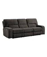 Elevated Power Recliner Sofa