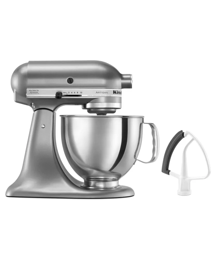 KitchenAid Artisan Series Bundle 5-Quart Tilt-Head Stand Mixer with Flex Edge Beater KSM150FE