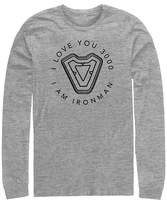 Marvel Men's Avengers Endgame Iron Man I Love You 3000