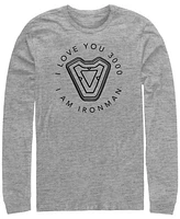 Marvel Men's Avengers Endgame Iron Man I Love You 3000