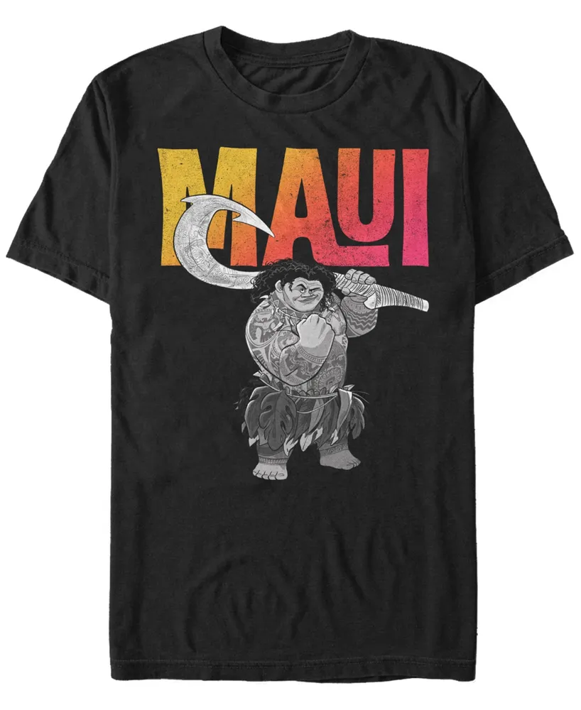 Disney Men's Moana Maui Portrait, Short Sleeve T-Shirt