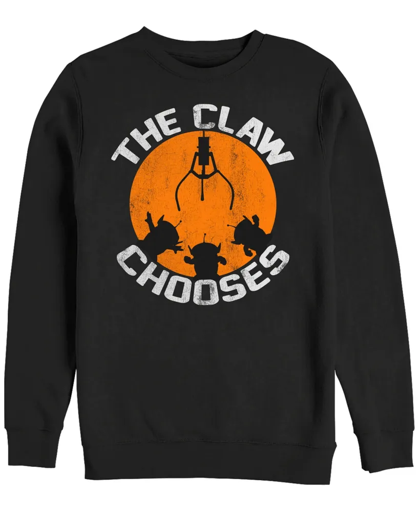 Disney Pixar Men's Toy Story The Claw Halloween, Crewneck Fleece