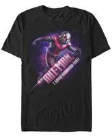 Marvel Men's Avengers Endgame I Am Ant-man Geometric Galaxy