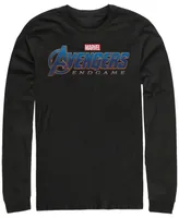 Marvel Men's Avengers Endgame Logo, Long Sleeve T-shirt