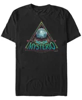 Marvel Men's Spider-Man Far From Home Mysterio Triangle Logo, Short Sleeve T-shirt