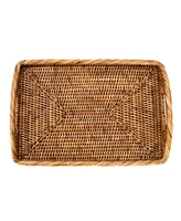 Artifacts Rattan 17" Rectangular Tray